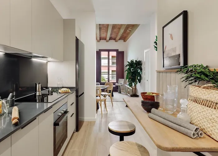 Xelida - 2 Bedrooms And Balcony In Sant Antoni 아파트 바르셀로나